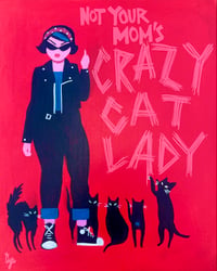 Cat Lady - 8x10