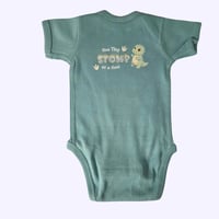 Image 2 of Cute Dino baby bodysuit