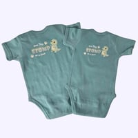 Image 4 of Cute Dino baby bodysuit