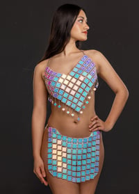 Image 1 of TETRAD two piece set(opaque iridescent)