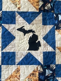 Image 3 of MI Star Around The Block Quilt Kit