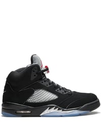 Jordan 5 metallic black