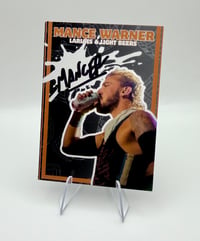 *NEW* BEER DRINKING SIGNED TRADING CARD