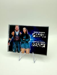 *NEW* MANCE SDL DUAL SIGNED TRADING CARD