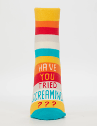 Image 2 of Have You Tried Screaming?? Ankle Socks
