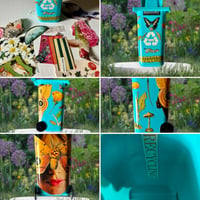 Image 5 of Unique Collage Kit - Botanical Collage - Recycle Bin Collage Kit - Original Art 