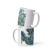 Image 3 of Teal Dutch Explosion 03 - Abstract Fine Art Print