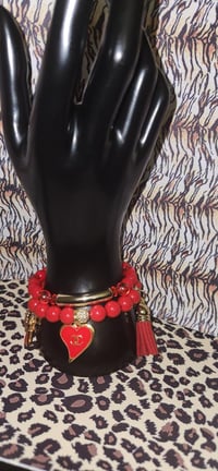 RED CC DESIGNER BRACELET
