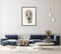Image 3 of Marlene Dumas - Supermodel, Giclee Print on Canvas or Paper, Female Portrait      