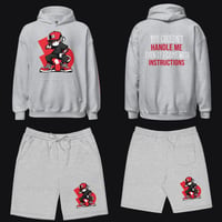Image 2 of  You Couldn’t Handle Me Even If I Came with Instructions Unisex Hoodie/Short Set