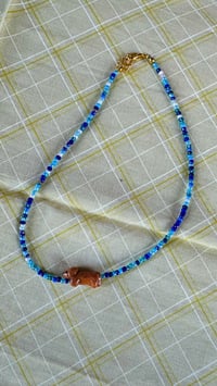 Image 3 of Dachshund Beaded Choker 