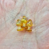 Image 1 of MINI PLUGS GOLD SWIRL 