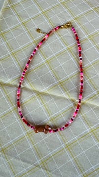 Image 4 of Dachshund Beaded Choker 
