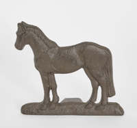 Image 3 of Rustic Horse Door Stop