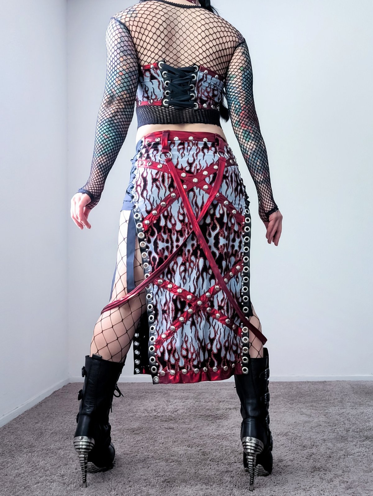 Scorched Earth Maxi Skirt