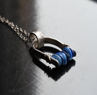 Image 2 of Soothing Silver Kyanite Necklace