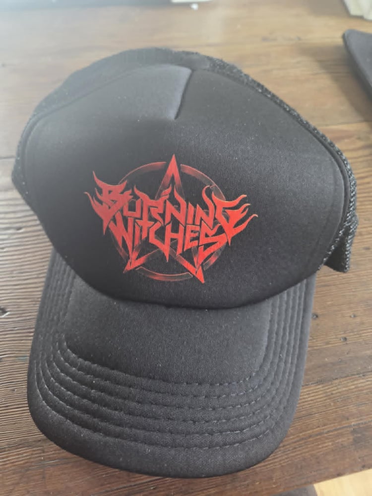 Image of BURNING WITCHES - Australian Tour Trucker Cap
