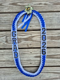 Image 1 of Custom Deluxe Double Braided Ribbon Lei