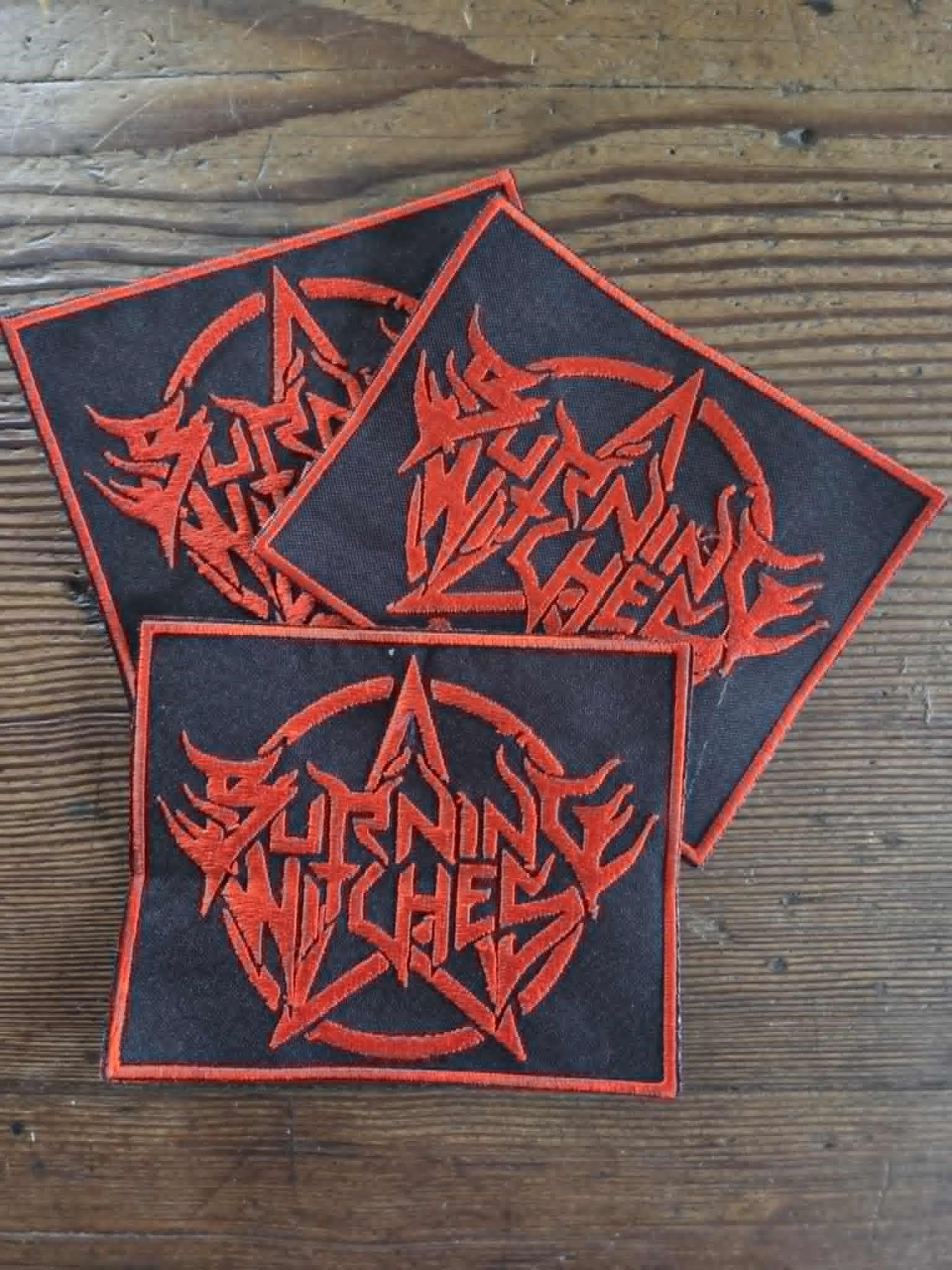 Image of BURNING WITCHES - Australian Tour Patch