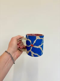 Image 2 of ** MADE TO ORDER ** SLAB MUG - FLOWER