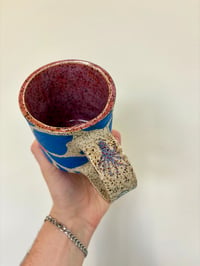 Image 4 of ** MADE TO ORDER ** SLAB MUG - FLOWER