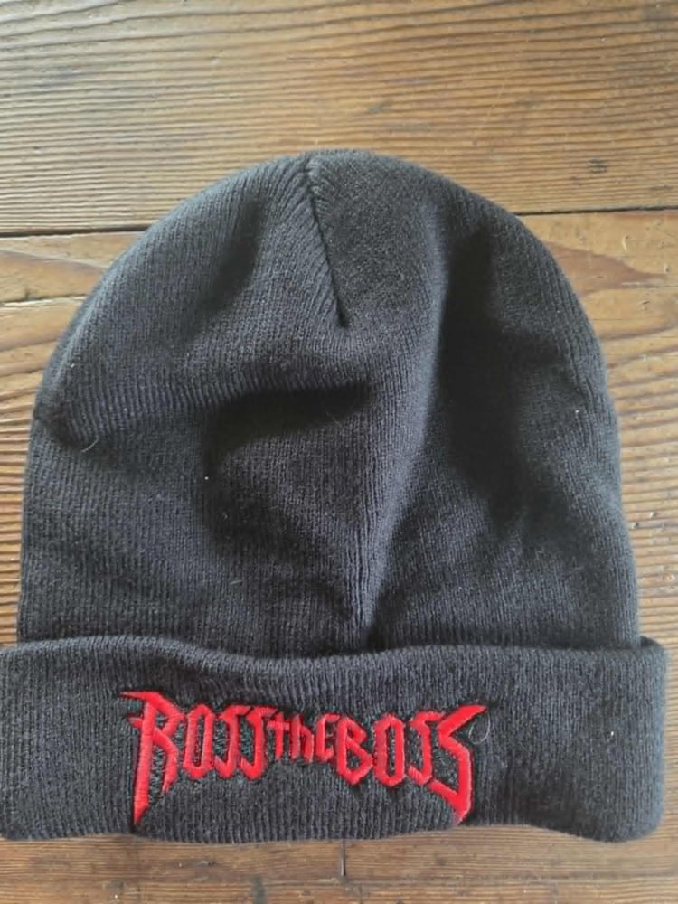 Image of ROSS THE BOSS - Australian Tour Beanie - ONLY 1 IN STOCK