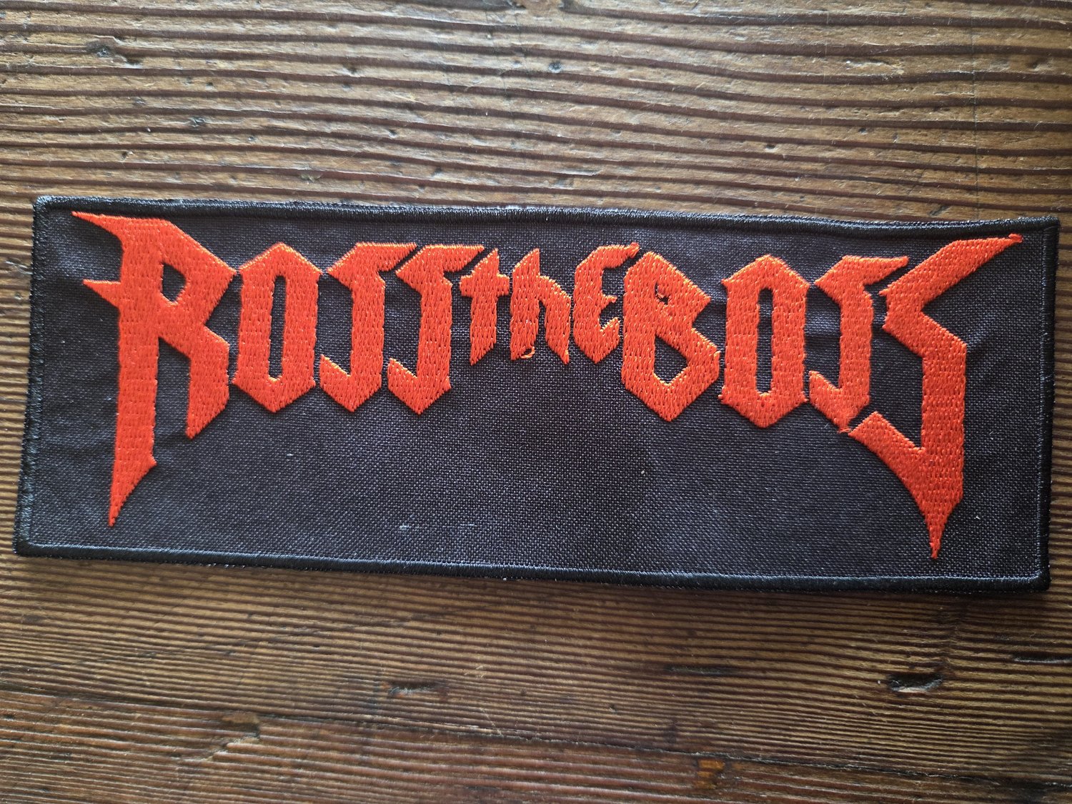 Image of ROSS THE BOSS - Australian Tour Patch - ONLY 1 IN STOCK