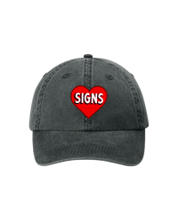 Image 1 of Love Signs - Embroidered Dad Cap 