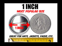 Image 2 of Latina Sayings 1” pin set