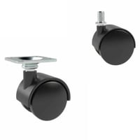 Image 1 of Furniture Castors with Stud or Plate fixing