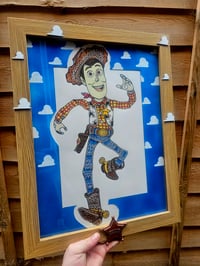 Image 2 of Ornate woody framed original 