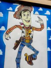 Image 3 of Ornate woody framed original 