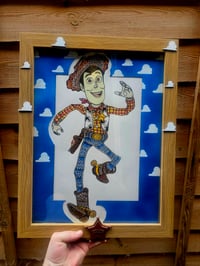 Image 1 of Ornate woody framed original 