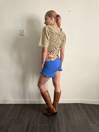 Image 3 of Ruffles Shorts Blue
