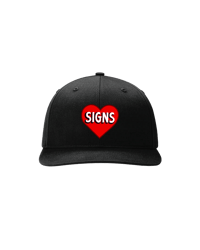 Image 1 of Love Signs - Embroidered Twill Trucker Cap 