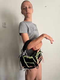 Image 2 of Knit Shoulder Bag Multicolor