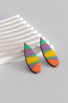Pendientes Jump lágrima pastel