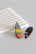 Pendientes Jump lágrima pastel