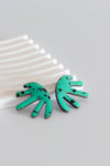 Pendientes Jump alga mint pequeña