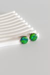 Pendientes Dripping mini verde