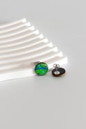 Pendientes Dripping mini verde