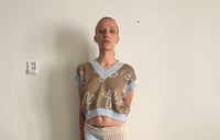 Image 1 of Flowers Knit Vest
