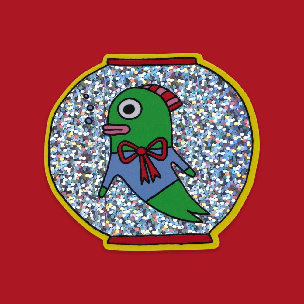 Image of Fish Bowl Sticker