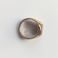Image 3 of Red Onyx Signet Ring