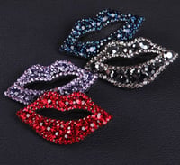 Image 3 of Diamond Mouth Brooch