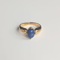Image 1 of Gold Lapis Ring