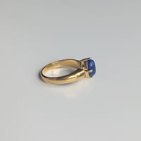 Image 2 of Gold Lapis Ring