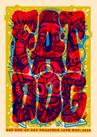Fat Dog print by Drew Millward