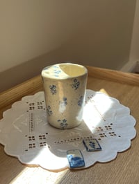 Image 8 of Blue Floral Tumbler - 01