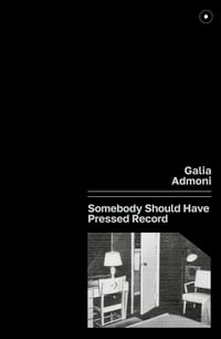 Somebody Should Have Pressed Record